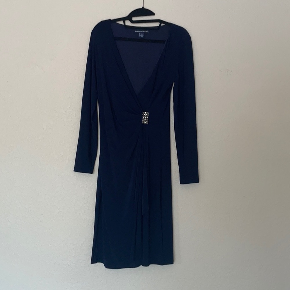 Navy Blue Dress